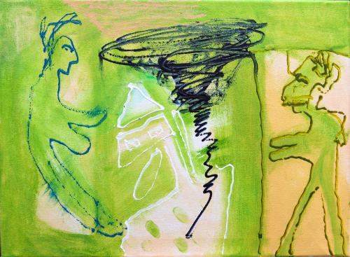  wervelwind | 60 x 40cm